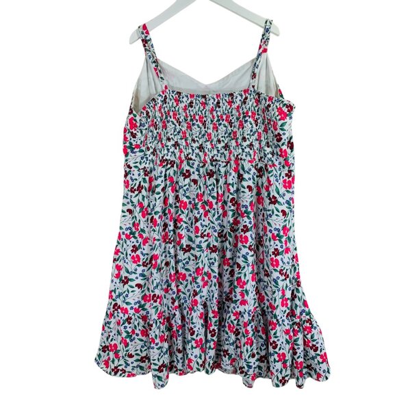Old Navy White Floral print sleeveless Dress full figure SZ XXL tall Old Navy - Picture 4 of 15